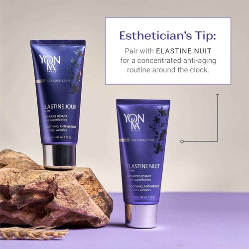 Yonka Elastine Jour Anti-Wrinkle Day Cream | Anti Aging Facial Moisturizer and Eye Cream | Soften Fine Lines and Wrinkles with Vitamin C and Elastin Peptides | Paraben-Free | 1.70 oz
