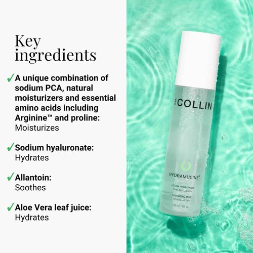 G.M. COLLIN Hydrating Skincare Set (Hydramucine Cleansing Milk and Hydrating Mist)