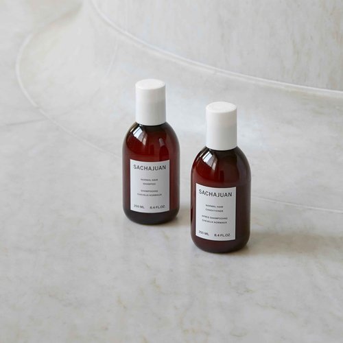 SACHAJUAN Normal Hair Shampoo and Conditioner Set | Ocean Silk Technology for Everyday Cleansing, Volume & Shine | Lightweight Hydration & Detangling | Vegan & Paraben-Free | Pack of 2 (8.4 oz)
