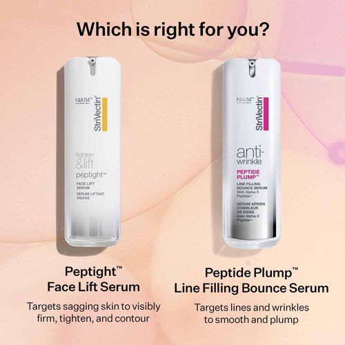StriVectin Tighten and Lift Peptight Face Lift Serum with Tightening and Brightening Peptides for Wrinkles, Under Eye Bags and Puffiness, 30 mL