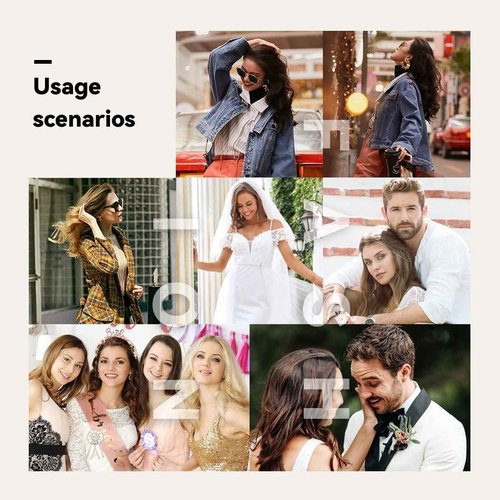 SURNEL Human Hair Hola Extensions Balayage Walnut Brown to Ash Brown and Golden Blonde Remy Invisible Wire Hair Extensions 22 inch 80g(22,3/8/22)