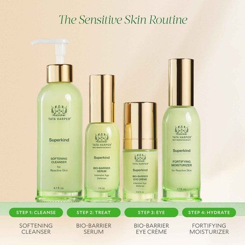 Tata Harper Superkind Softening Cleanser, Gentle Cleanser for Sensitive Skin, Hypoallergenic Skincare, Fragrance Free, Natural Skincare, Dermatologist Tested, Vegan, 125ml