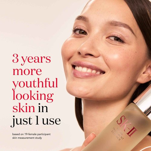 SK-II Glow Up Duo Anti-Aging Skin Care Set - Includes Facial Treatment Essence Skincare & 3 Hydrating Face Masks - Targets the Appearance of Fine Lines, Sun Spots & Dull Skin (4 Count)