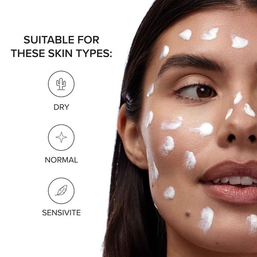 DRMTLGY Peptide Night Cream Face Moisturizer. Fragrance Free and Oil Free Hydrating Facial Moisturizer for All Skin Types. 2.1 oz, 2 pack