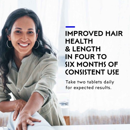 Elon R3 Extra Strength for Hair Growth - Supplements for Women to Grow Thicker, Fuller Hair, Advanced Formula with 5000 mcg Biotin Per Serving and Collagen, 60 Count (Pack of 2)