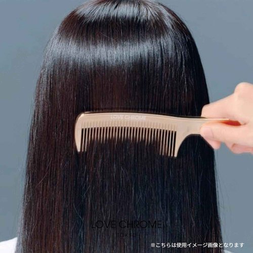 LOVE CHROME PG TETSUKI PREMIUM BLACK/Japanese artisan hair comb