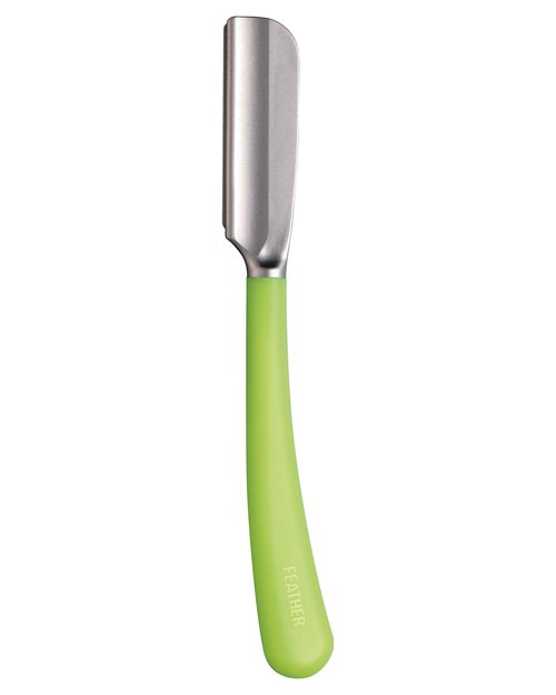 Feather Artist Club Lime SS Straight Razor