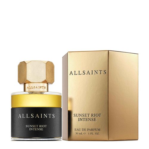 AllSaints Sunset Riot Intense - Amber, Woody & Floral Fragrance - Unisex Perfume with Cedar & Musk - Body Fragrance with an Aromatic Smell - Bold Evening Scent - 30mL/1 fl oz