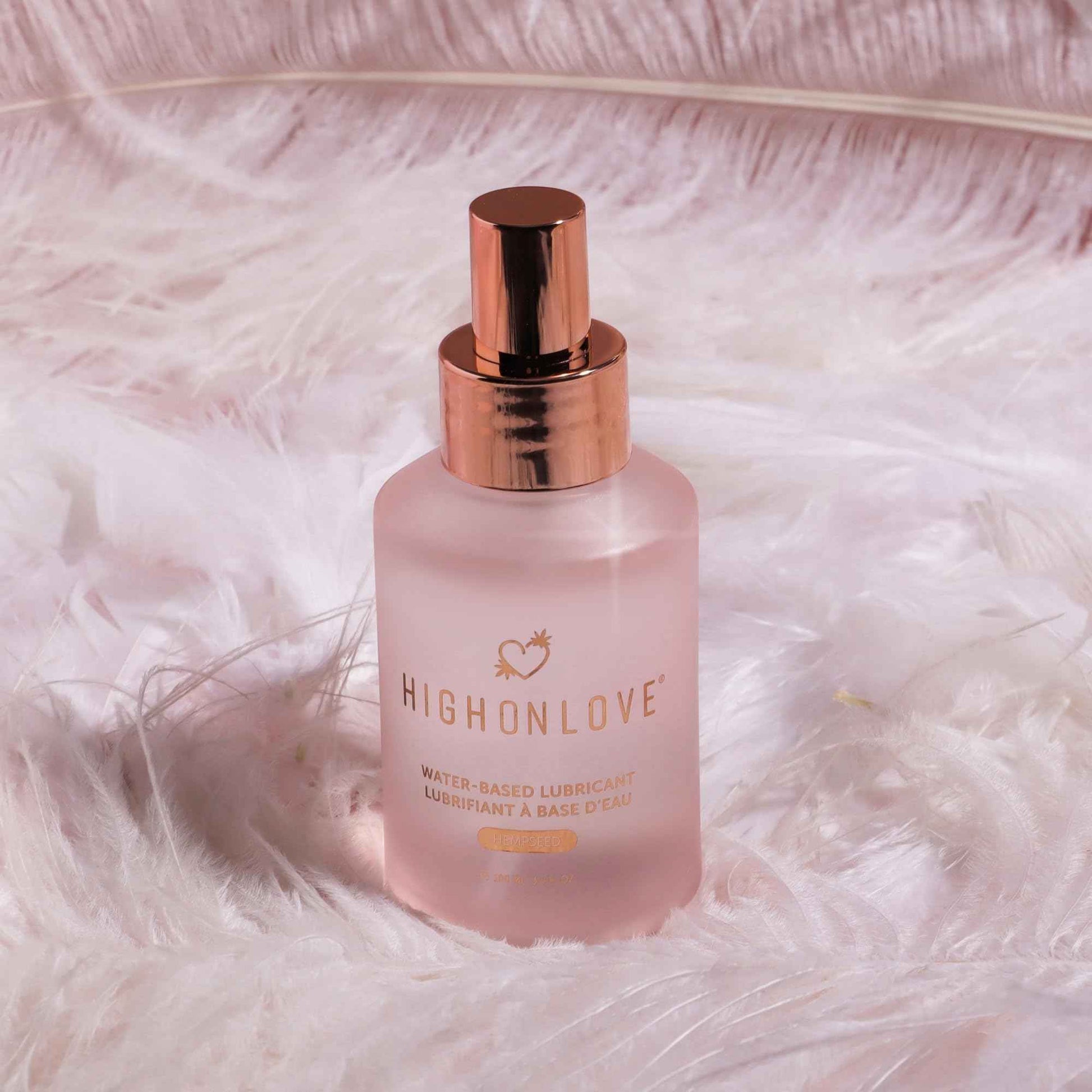 HIGHONLOVE Water Based Moisturizer - Feminine Care Personal Moisturizer for Women - An All Natural, Water Based, Gentle Formula for Dryness Relief - Vegan & Cruelty Free by High On Love (100 ml)