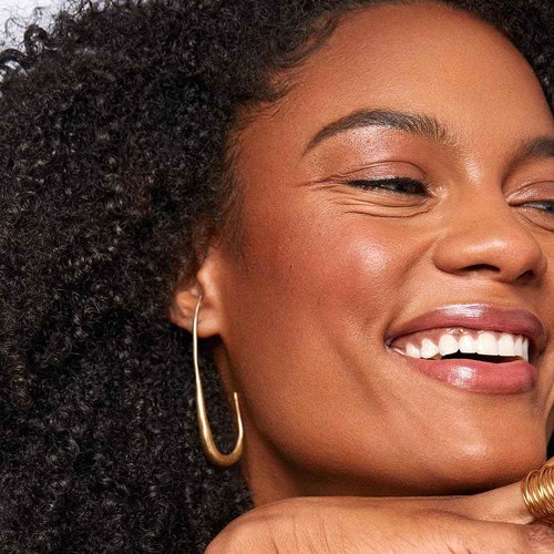 Saie Sun Melt Duo - The Big Brush - Soft, Multi-Use Liquid + Cream Makeup Brush With Synthetic Bristles Bundled With Sun Melt Bronzer in Light Bronze - Buildable Cream Contour, Velvet Finish (1 oz)