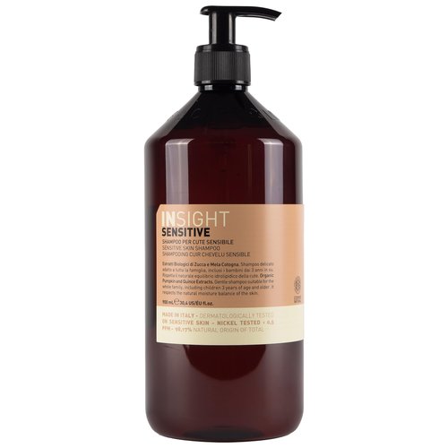 InSight Professional Shampoo for Sensitive Skin, 30.4 Fl. Oz. - Unscented, Sulfate Free, Dermatologically Tested, Vegan, Moisturizing for Dryness