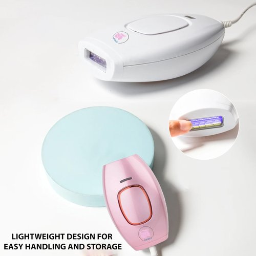 LIVGLO Laser Hair Remover Painless & Portable Device for Smooth Skin Easy-to-Use Gentle Hair Reduction for Home Use