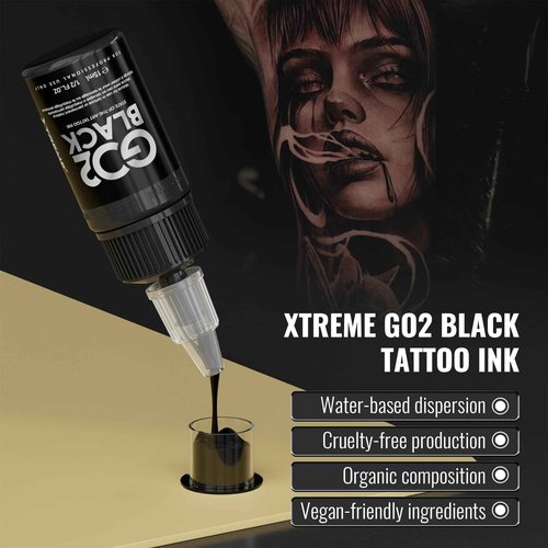 Wormhole Tattoo Wireless Tattoo Gun Kit with 1/2 OZ Xtreme Tattoo Ink 1,500 mAh Capacity Battery, 20PCS Tattoo Needles, Complete Tattoo Machine Kit Wireless Tattoo Pen for Tattooists WTK383