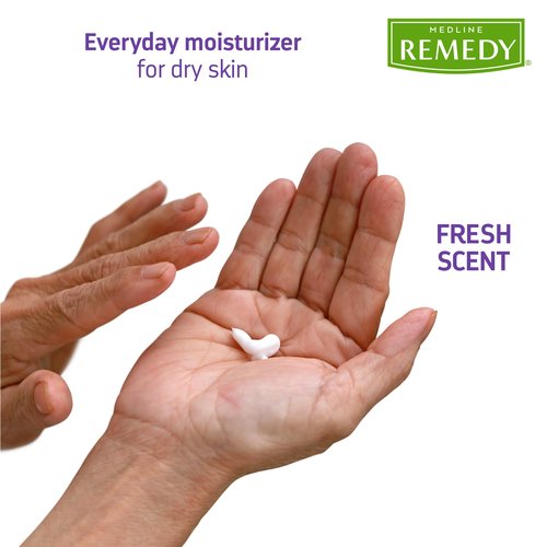 Medline Soothe & Cool Moisturizing Body Lotion, 8-oz Flip-Top Bottle, Scented, 1 Count (Pack of 2)