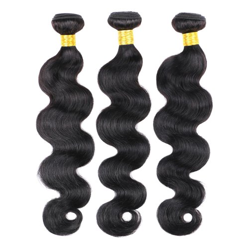 DaiMer Brazilian Body Wave Virgin Hair Weave 3 Bundles 16 18 20 inches Body Wave Human Hair Extensions Unprocessed Hair Weft