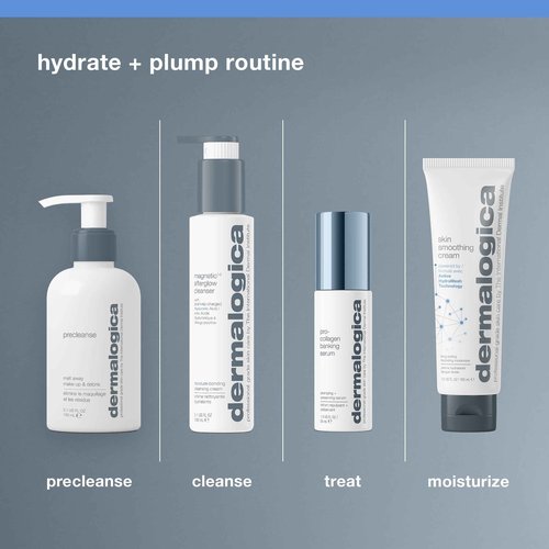 Dermalogica Magnetic AfterGlow Facial Cleanser, Mucin Cleansing Cream with Hyaluronic Acid - Delivers Glowing and Moisturizing Skin, 10 fl oz