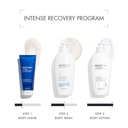 Biotherm Lait Corporel Active Recovery Body Milk, Enriched With Skin Nutrients for Damaged, Tight, Irritated, Itchy Skin; with Regenerating Notes Of Almond Iconic Citrus, 13.5 Fl.Oz.