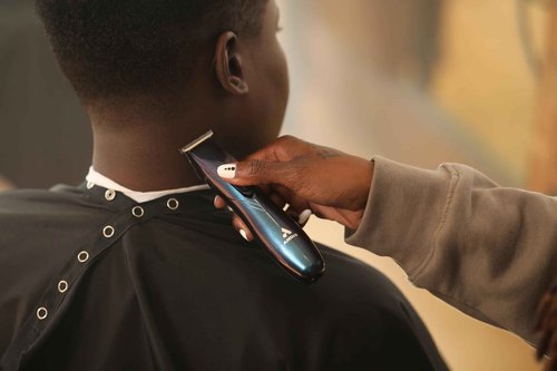 Andis 560974 Limited Edition Slimline Pro Cord/Cordless Beard Trimmer, Lithium Ion T-Blade Trimmer, Close Cutting T-Blade Zero Gapped, Galaxy