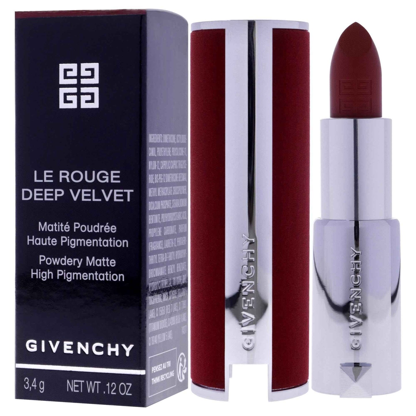 Givenchy Le Rouge Deep Velvet Matte Lipstick - N36 for Women - 0.12 oz Lipstick
