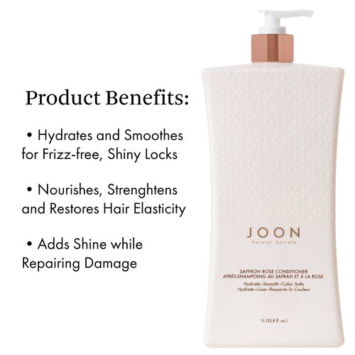 Joon Saffron Rose Conditioner + Pomegranate & Pistachio Oil, 33.8 Fl. Oz.