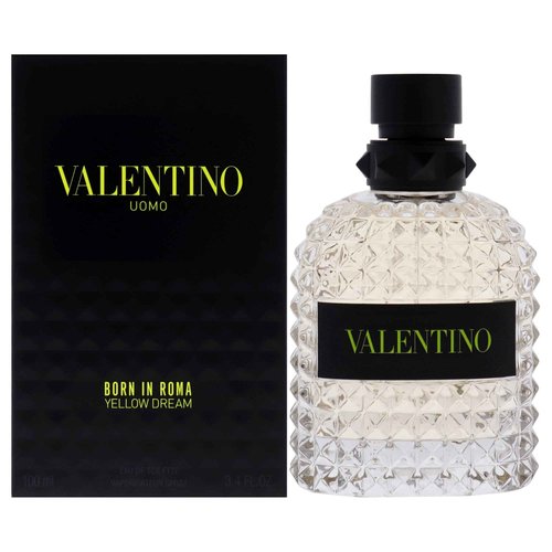 Valentino Uomo Born In Roma Yellow Dream for Men - 3.4 oz EDT Spray