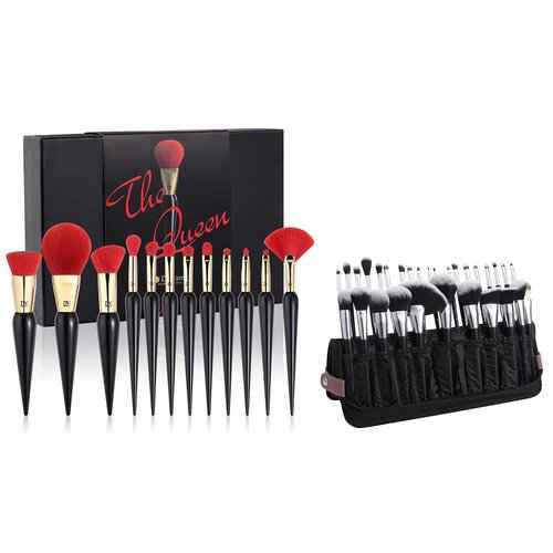 DUcare Makeup Brushes 12Pcs +DUcare Makeup Brush Organizer