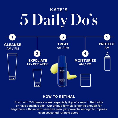 Kate Somerville Mega-A Skin Transforming Serum – Anti-Aging Serum with Hyaluronic Acid For Uneven Texture and Wrinkles, 1 Fl. Oz