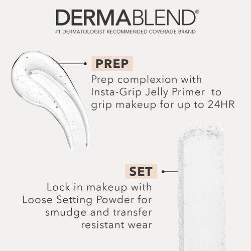 Dermablend Loose Setting Powder, Face Powder Makeup & Finishing Powder, Mattifying Finish and Shine Control