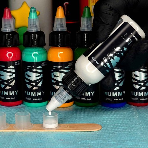 Mummy Sphinx Tattoo Ink 12 Color 1oz for Pigment Ink Supplies
