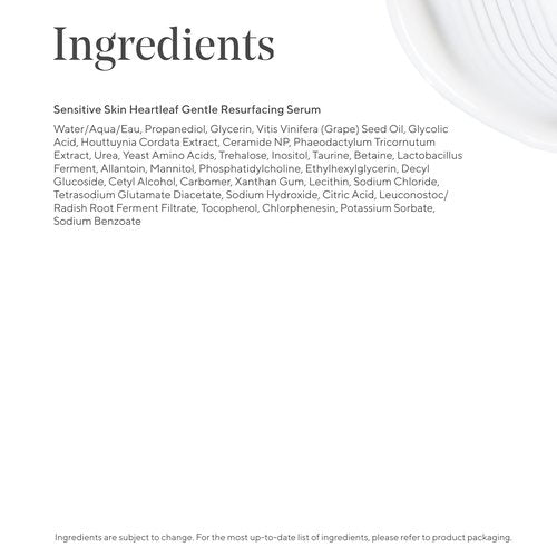 Murad Heartleaf Gentle Resurfacing Serum – Low-Dose Glycolic Acid, AHA and Heartleaf Comfortably Exfoliates Senstive Skin to Improve Radiance and Smooth Fine Lines & Wrinkles – 1.0 Fl Oz