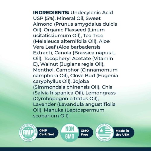 Nature’s NutriWave Kerassentials Oil, 8-IN-1 Plant-Based Formula, Natural Ingredients | Made in USA, No Stimulants, Non-GMO – 15ml, 6 Month Supply