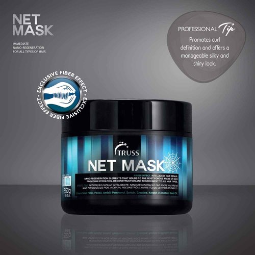 TRUSS Net Hair Mask - Intensive Repair Mask Bundle with Blond Shampoo