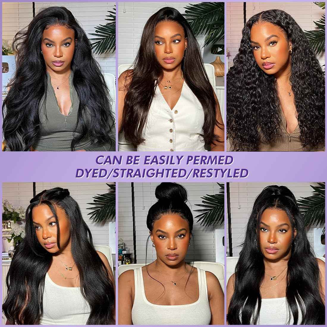 Kinky Straight Human Hair Bundles 1 Single Bundle 26 Inch 100% Unprocessed Brazilian Virgin 12A Yaki Straight Bundles Human Hair Weave Sew In for Black Women Natural Color