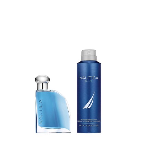 Nautica Blue Men’s 2-Pc. Eau De Toilette & Body Spray Holiday Gift Set
