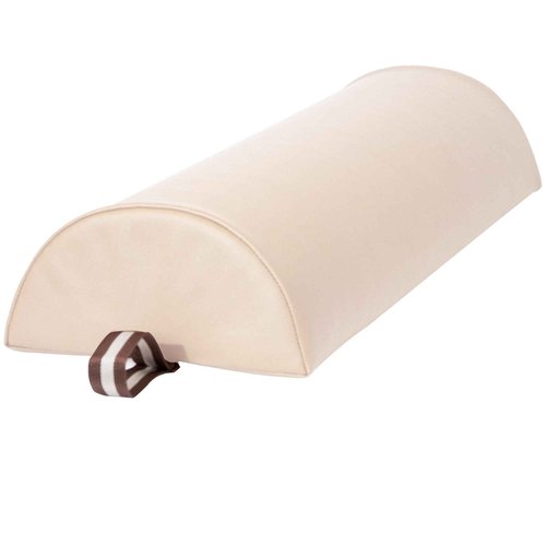 Master Massage 9"x26" Semi-Round Massage Bolster -Cream