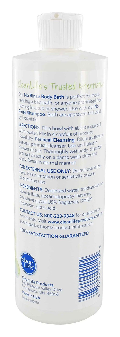 Clean Life No Rinse Body Bath