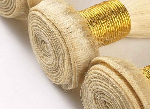 Habiliana Bundles Human Hair 20 22 24 Inch Straight Blonde 613 Human Hair Bundles 11A Unprocessed Brazilian Virgin Quick Weave Hair Extensions for Black Women