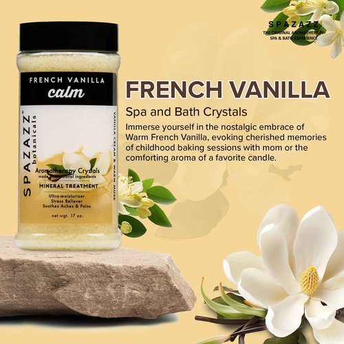 Spazazz Warm French Vanilla Crystals (17 oz)