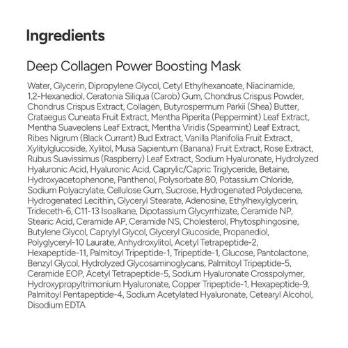 SUNGBOON EDITOR Wrinkle Free Essentials: Deep Collagen Mask(4ea) & Boosting Pad & Cream in Serum, Hydrating for Sensitive Skin, Wrinkle Care, Low molecular weight collagen for elasticity and soothing