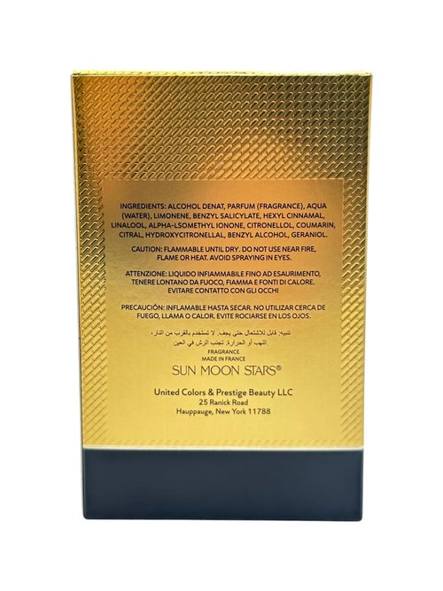 SUN MOON STARS Oro Pour Homme 3.3fl oz.