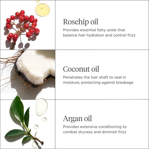 Briogeo Farewell Frizz Smoothing Conditioner, Tame Frizz and Restore Shine to Dull, Dry Hair, Nourishes and Smooths, Argan Oil for Shine, Vegan, Cruelty-Free, 33.8 fl oz