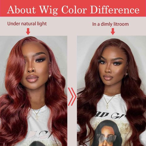 Loose Deep Wave Bundles with Closure Human Hair 12a Reddish Brown 3 Bundles Human Hair with Lace Closure Color 33Copper Reddish Brown Bundles with Closure (Loose Deep Wave 12 14 16 +12free)