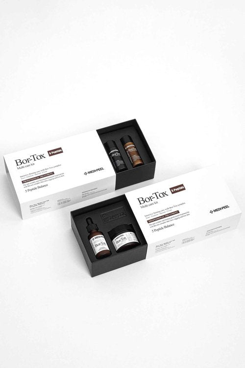 Medi-Peel Bor Tox Multi Care Kit - Peptide Ampoule 30ml, Toner, Emulsion, Cream 50g