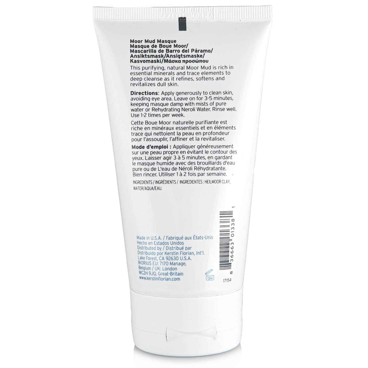 Kerstin Florian Canadian Moor Mud Mask | Detoxifying & Clarifying Face Mask for Oily Skin | 4.5 fl oz