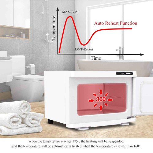 Professional advanced towel warmer Cabinet,Hot Towel Warmer Cabinets, Small Towel Warmer Cabinet Suitable for Use in Spa, Home and Hair Salon