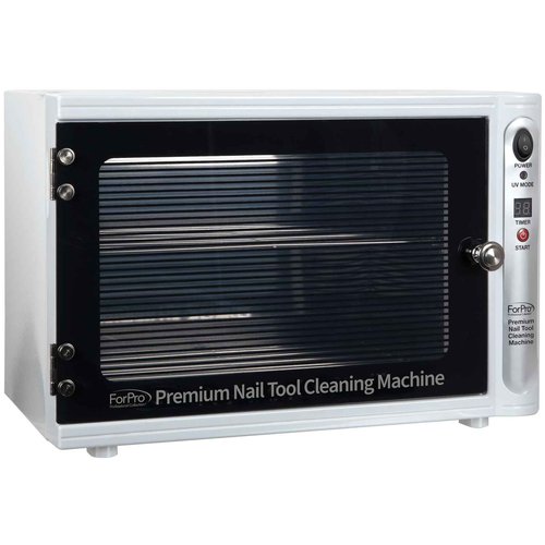 ForPro Professional Collection Premium Nail Tool Cleaning Machine, Large 9L Capacity, Sanitizes Towels & Implements, 10.3" H x 15" W x 8.5" D