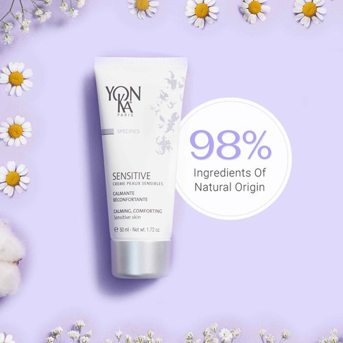 Yonka Sensitive Creme | Hydrating Facial Moisturizer for Sensitive Skin | Prebiotic and Probiotic Skincare | Fragrance-Free | 1.72 oz