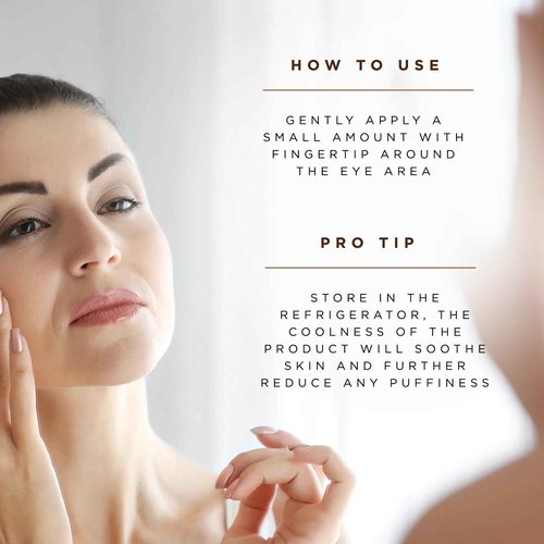 Osmosis REFRESH Revitalizing Eye Cream, Under Eye Cream to Reduce Appearance of Fine Lines and Puffiness, 0.43 Fl Oz