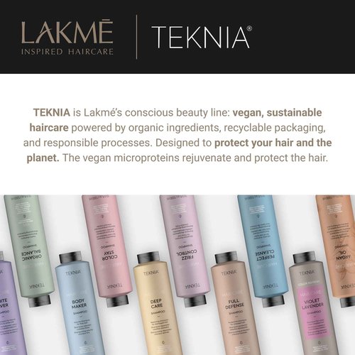 LAKMÉ Teknia Violet Lavender Color Refresh Shampoo, Color Depositing Shampoo for Purple Hair, 33.8 Fl Oz