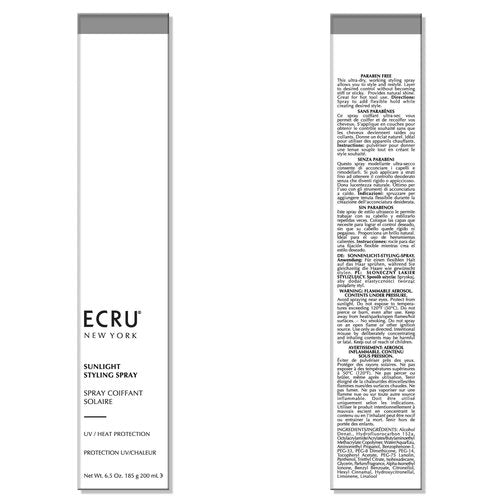 ECRU New York Blow Dry Perfection Kit, Includes Blow Dry Spray & Styling Spray, Hair Styling Heat Protectant, Anti Frizz Hair Products Bundle